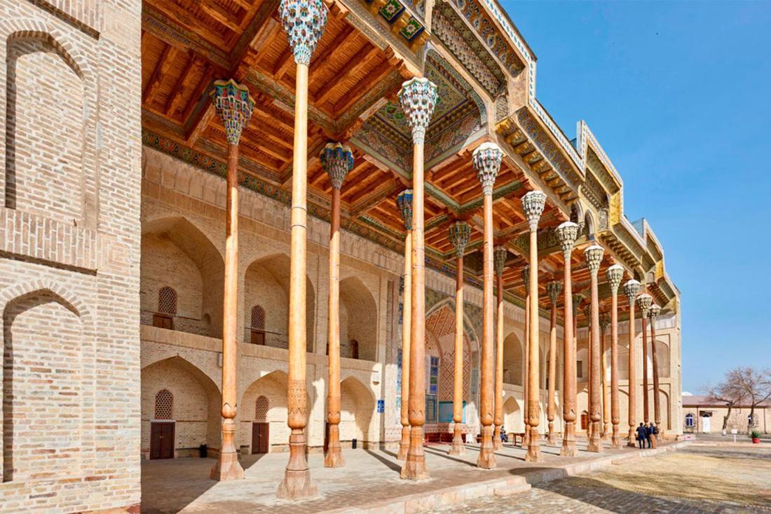 Ohun Caravan Sarai 18Th Century Old Hause Historical Unesco Heritage List 1 Minutes To Bukhara Old Town Square Est-Since 1826 For Walk In Guest Parking, Cozy Room, Best Location And Strong Wifi Exterior photo